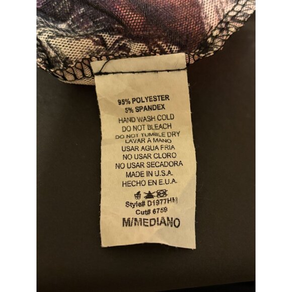 Sheer Mesh Dress M Ruffle Art is Long Renaissance Graphic Baddie Y2K Style USA - Picture 9 of 9